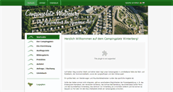 Desktop Screenshot of campingplatz-winterberg.de